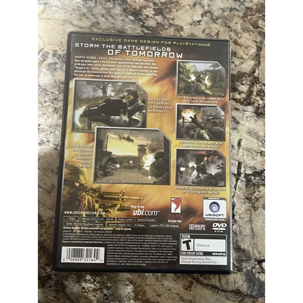 Tom Clancy's Ghost Recon 2 (Sony PlayStation 2, 2004)‎
